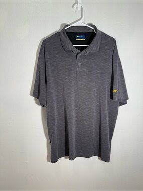 Jack Nicklaus Gray Heather Golf Polo Shirt